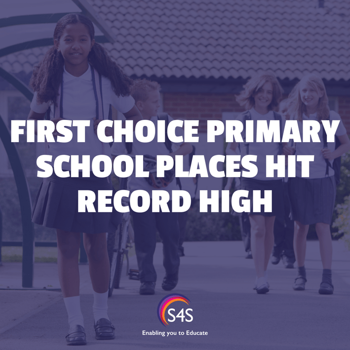 First choice primary school places hit record high